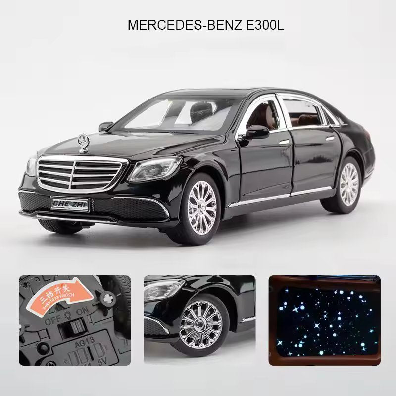 1:24 BENZ E300L ALLOY DIECAST MODEL
