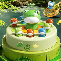 Thumbnail for KIDS CATCHING FROG TURNTABLE BOUNCE CATCH GAME
