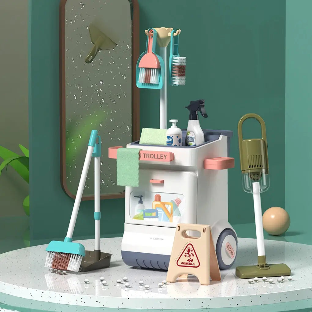 SIMULATION ELECTRIC VACUUM CLEANER SET FOR KIDS