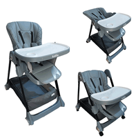 Thumbnail for KIDILO HIGH CHAIR SEAT & HIGH ADJUSTABLE PRINIUM QUALITY