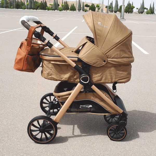 TEKNUM 2 IN 1 BABY STROLLER & CARRY BAG & COT