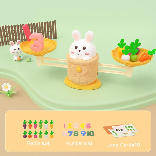 CUTE RABBIT BALANCE MACHINE FOR KIDS