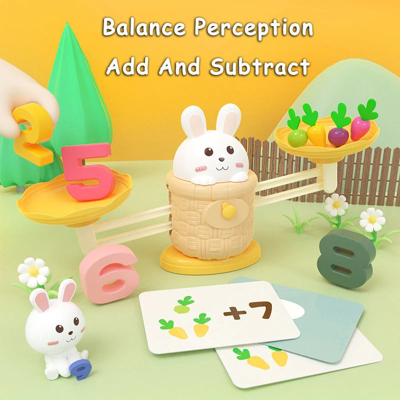 CUTE RABBIT BALANCE MACHINE FOR KIDS