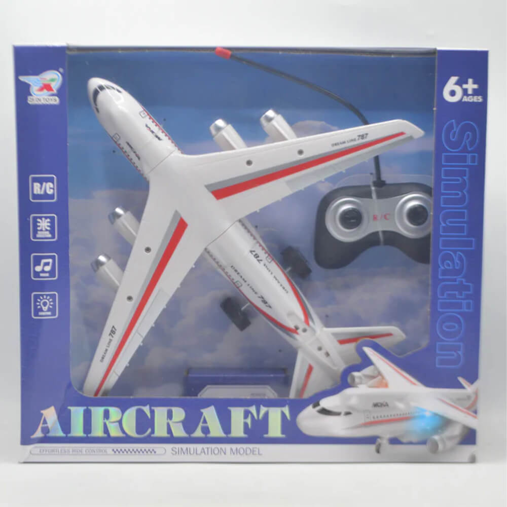 RC SIMULATION AIRCRAFT WITH LIGHT & SOUND