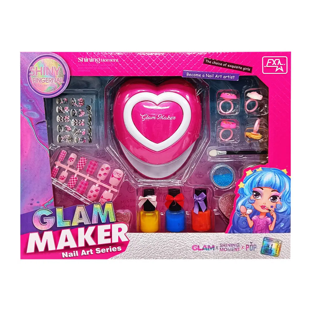 GLAM MAKER NAIL ART SET