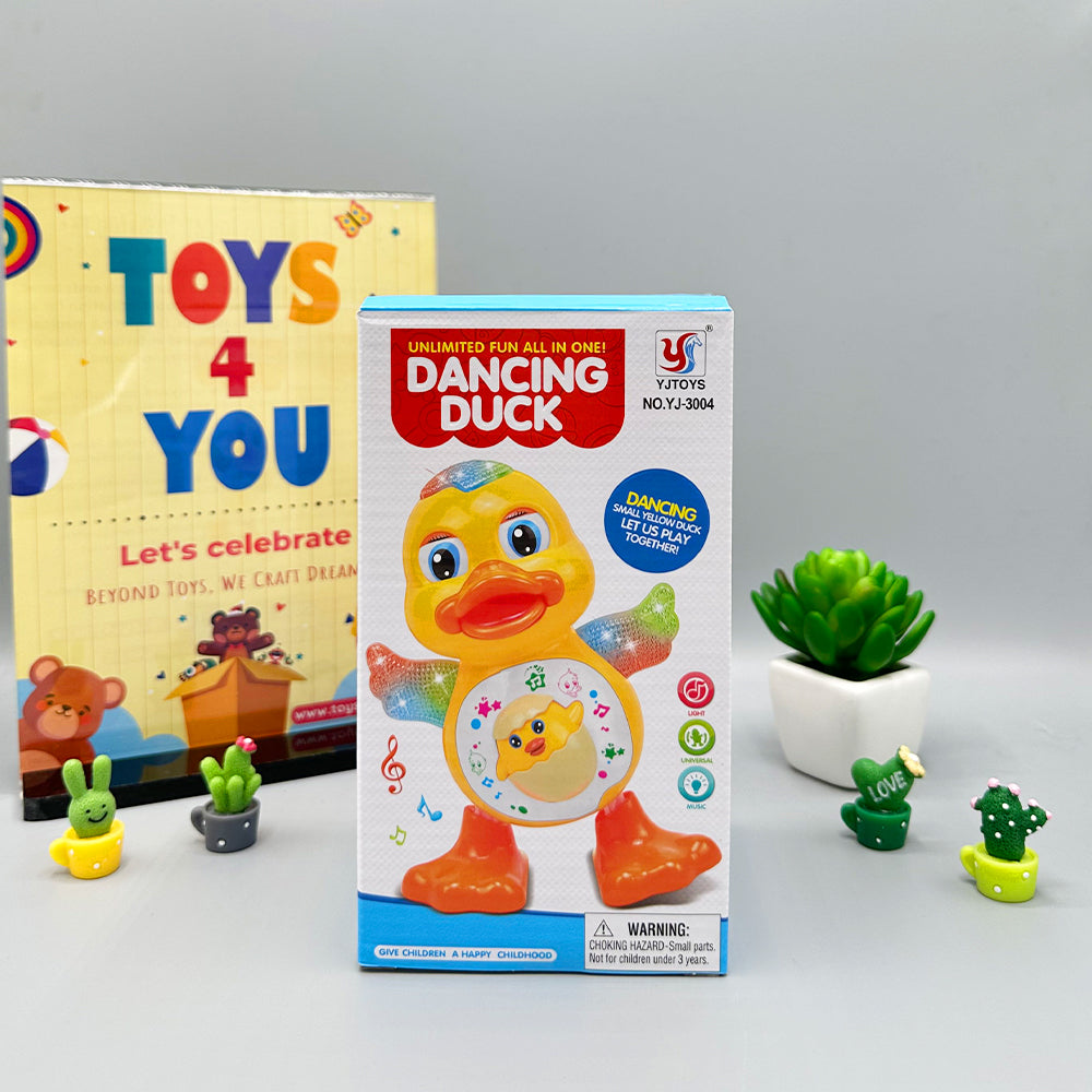 CUTE MUSICAL DANCING DUCK TOY FOR KIDS