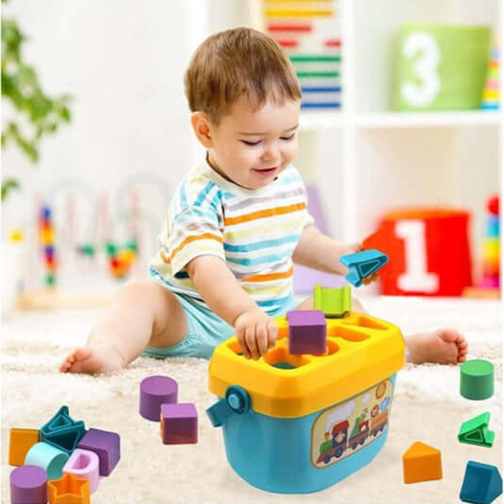 EDUCATIONAL CREATIVE SHAPE SORTER BOX