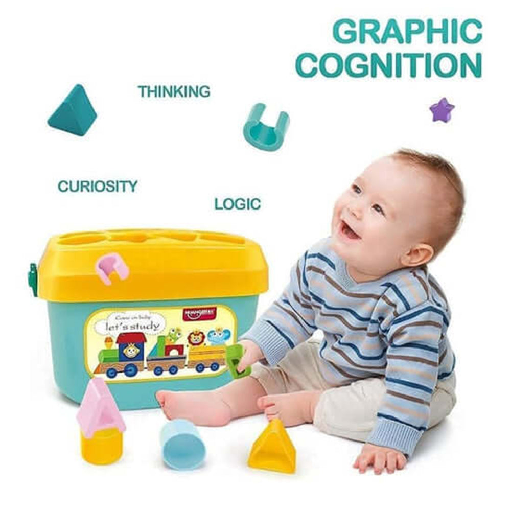 EDUCATIONAL CREATIVE SHAPE SORTER BOX