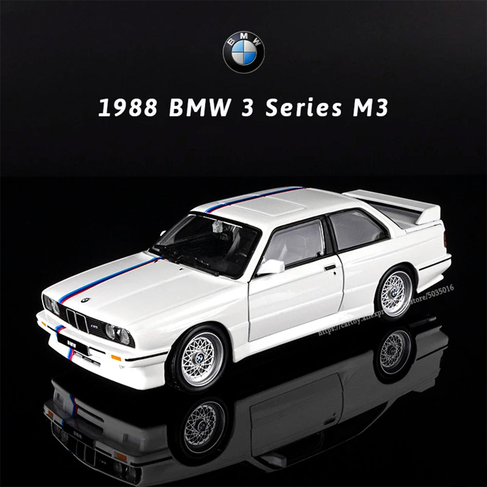 BURAGO 1:24 1988 BMW M3 ALLOY DIECAST MODEL