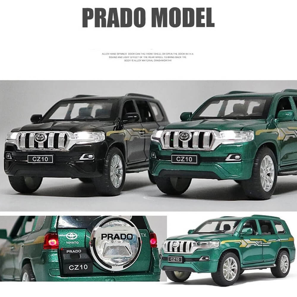 1:32 TOYOTA LAND CRUISER PRADO SUV ALLOY DIECAST