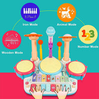 Thumbnail for 5 IN 1 MUSICAL INSTRUMENTS WITH MICROPHONE PIANO