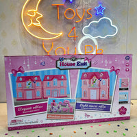 Thumbnail for BEAUTIFUL VILLA PLAY SET WITH DOLL