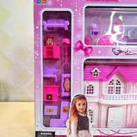 Thumbnail for BEAUTIFUL VILLA PLAY SET WITH DOLL