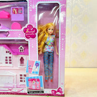 Thumbnail for BEAUTIFUL VILLA PLAY SET WITH DOLL