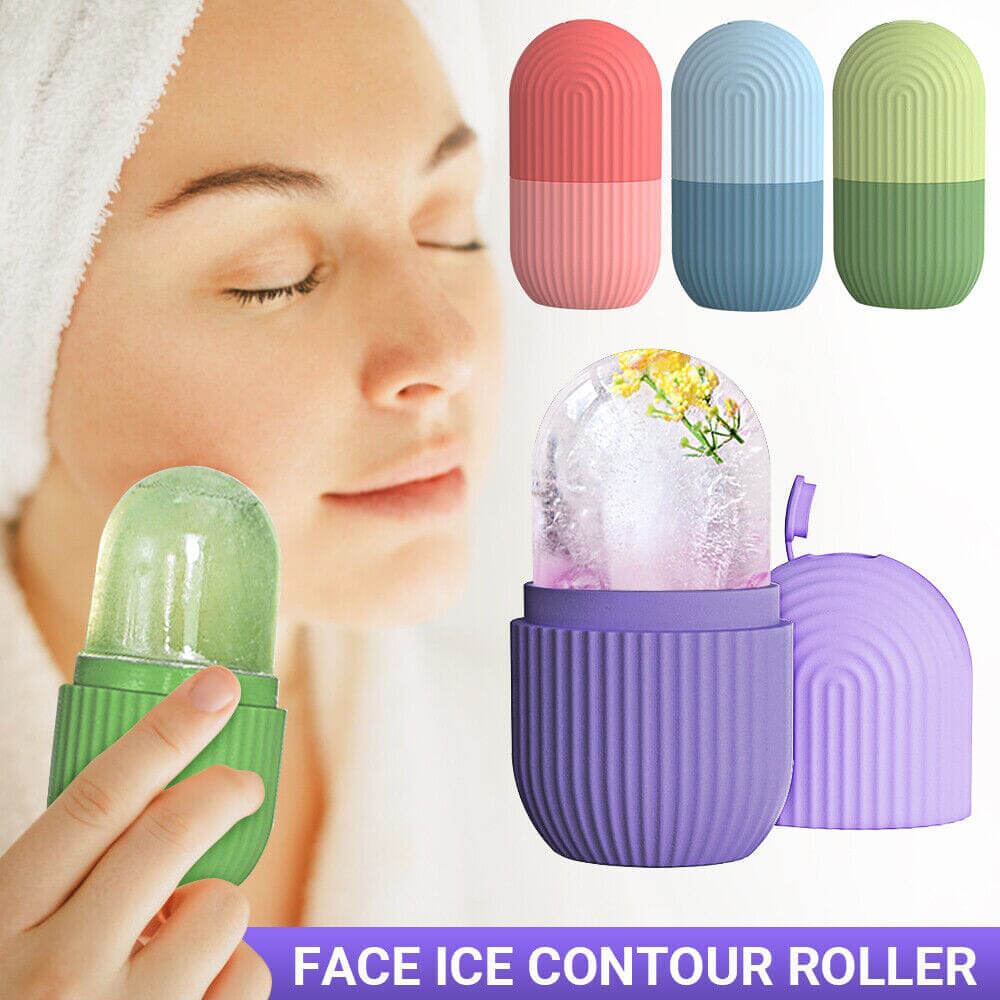 MULTICOLOR SILICON FACE ICE ROLLER