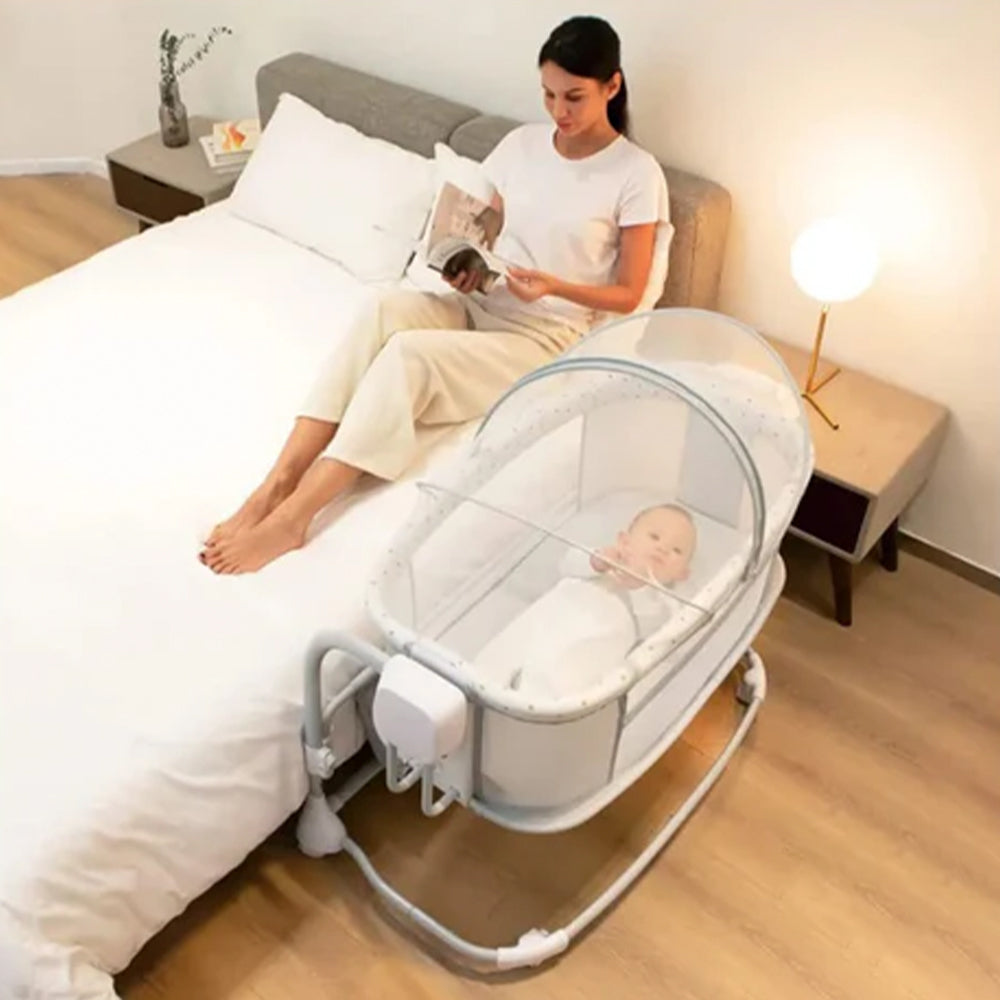 2 IN 1 MASTELA BEDSIDE SLEEPER BASSINET