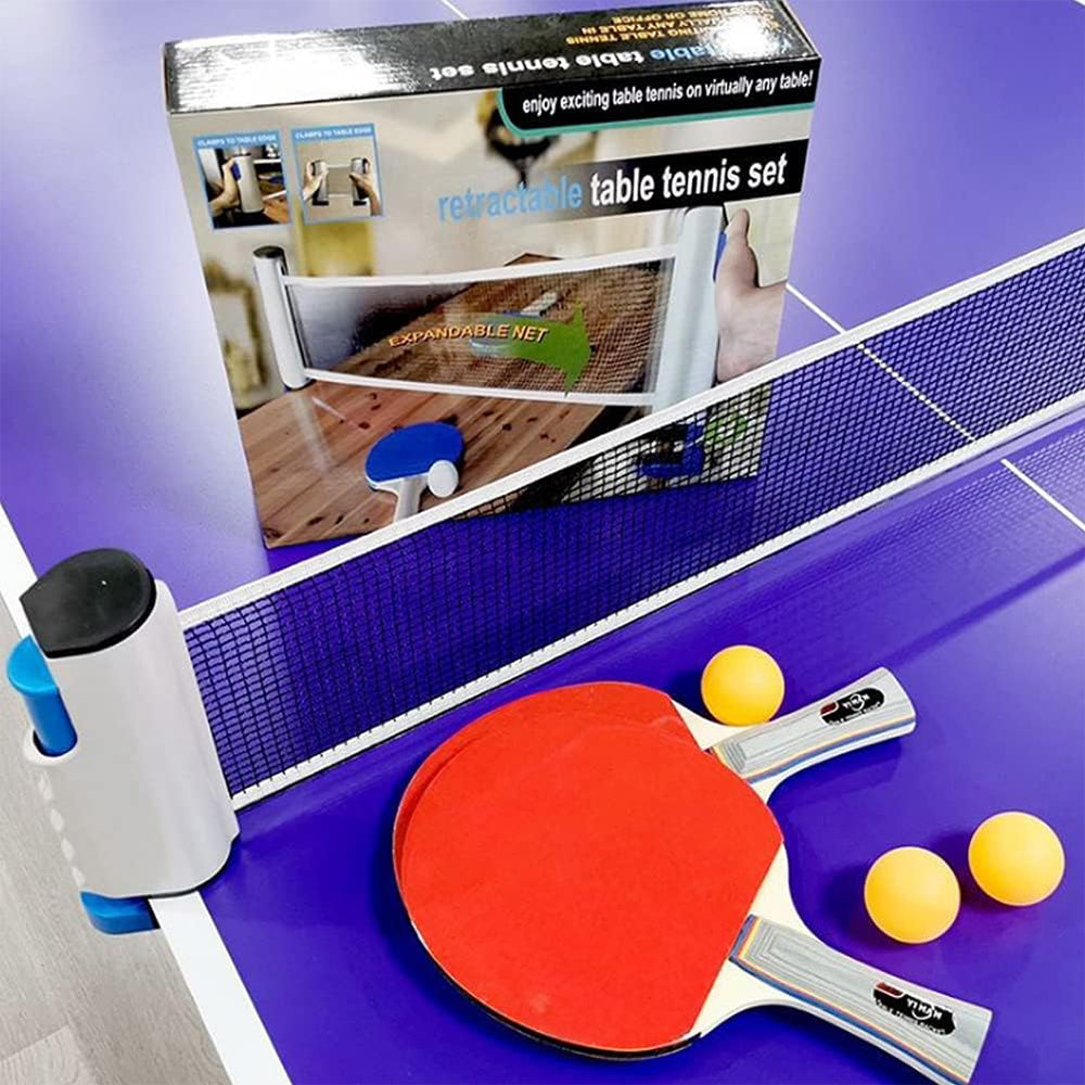 ADJUSTABLE TABLE TENNIS NET