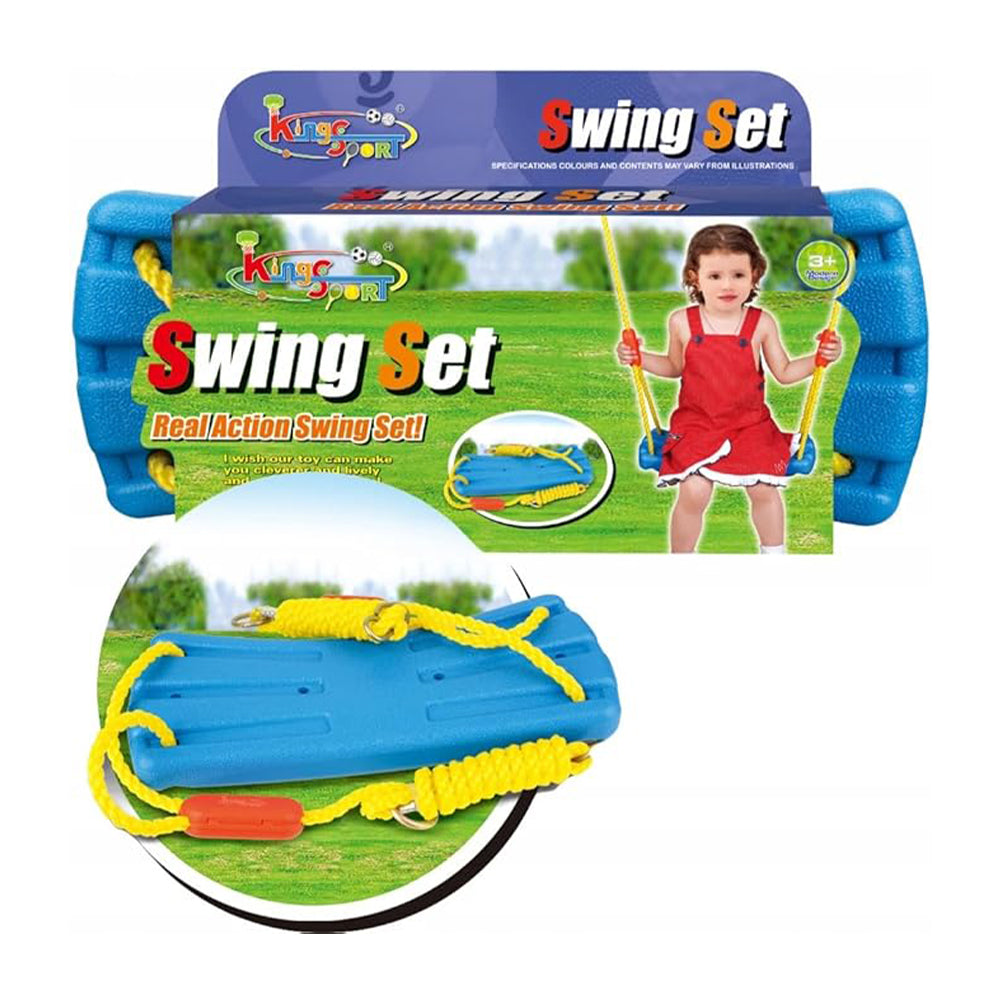 KIDS SPORT SWING SET WITH HANGING STRING FOR INDOOR & OUTDOOR