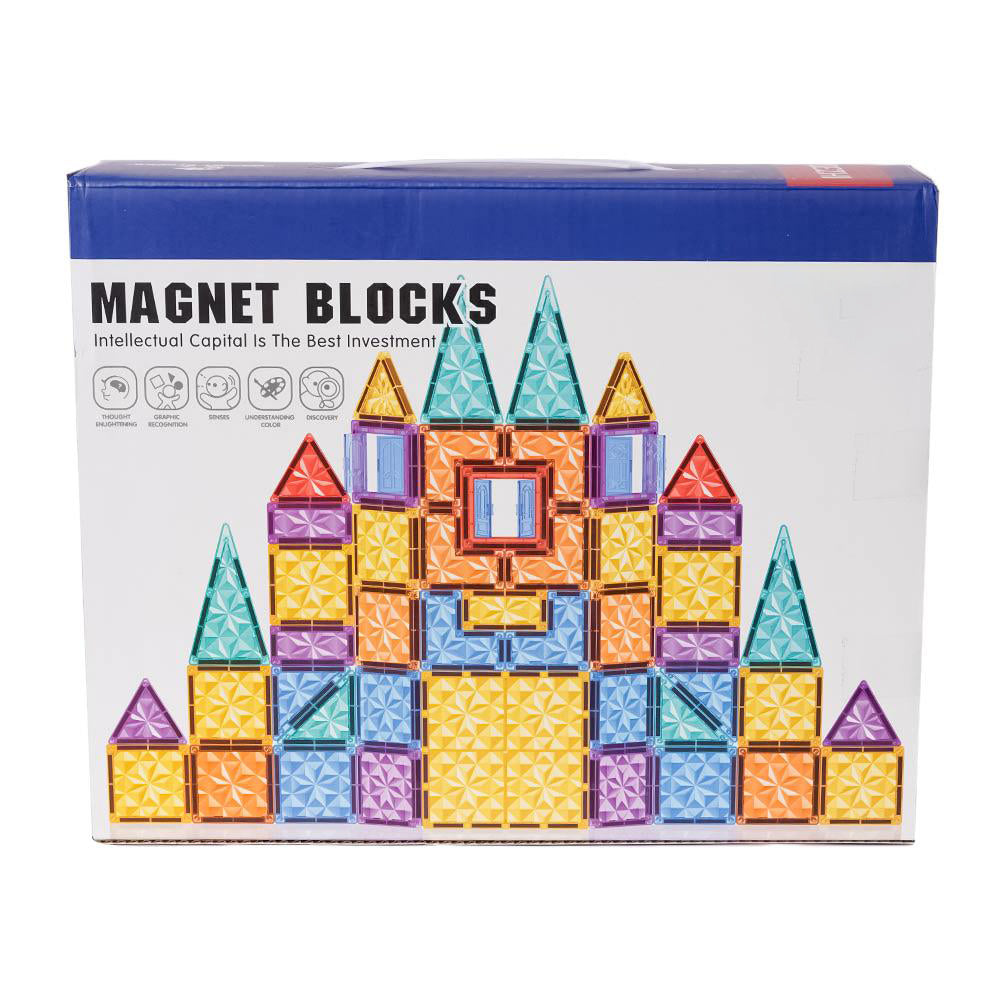 MAGNETIC TILES RAINBOW - 100PCS