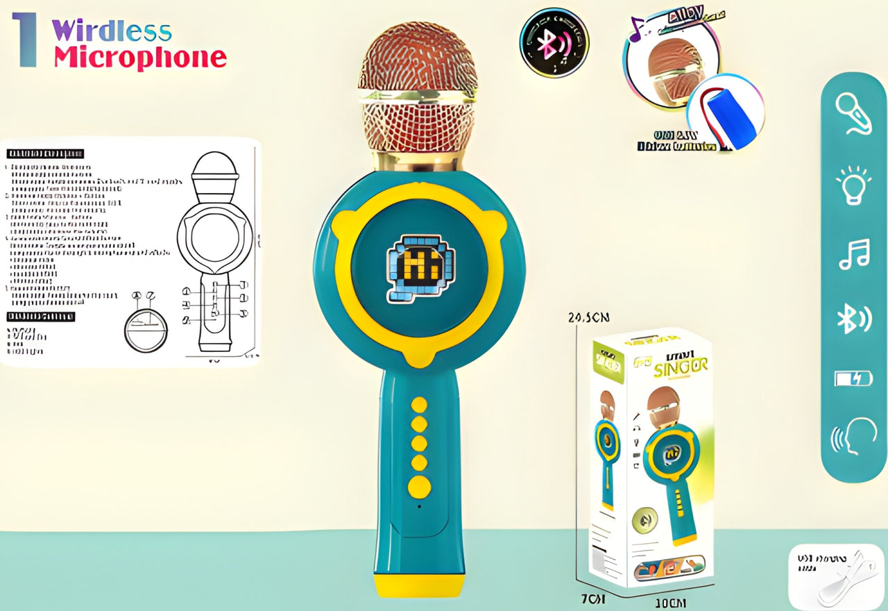 SMART WIRELESS BLUETOOTH MICROPHONE FOR KIDS