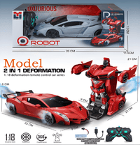 Thumbnail for 1:18 RC ROBOT DEFORMATION SPRAY CAR