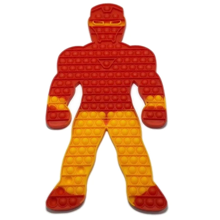 POP IT BIG SIZE IRON MAN FIDGET TOY