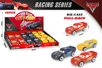 Thumbnail for RACING METAL PULL- BACK CAR PACK OF 1