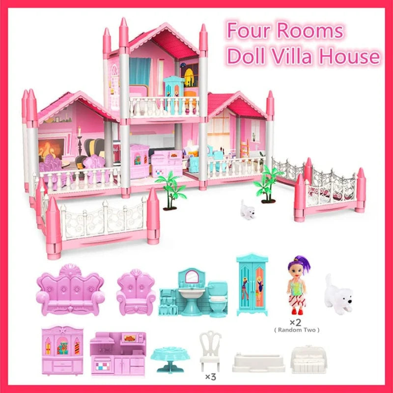 DIY BEAUTIFUL HOME 4 ROOM VILLA  DREAM HOUSE