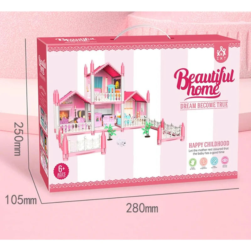 DIY BEAUTIFUL HOME 4 ROOM VILLA  DREAM HOUSE