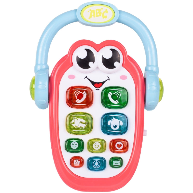 MUSICAL MOBILE PHONE TOY WITH HEADPHONES