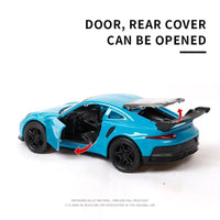 Thumbnail for 1:36 PORSCHE 911 DIE CAST ALLOY METAL PULL BACK CAR