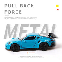 Thumbnail for 1:36 PORSCHE 911 DIE CAST ALLOY METAL PULL BACK CAR