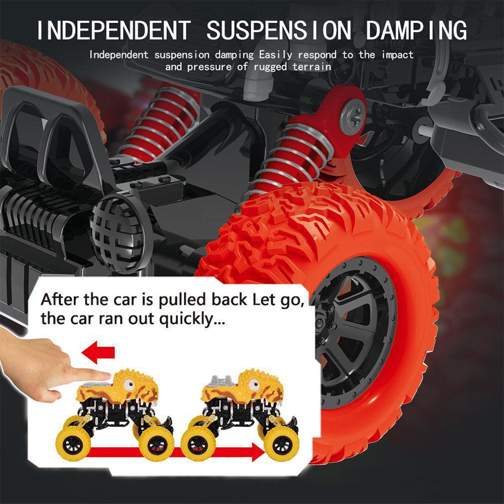 DINOSAUR  TRUCK 4x4 SHOCKS FOR KIDS