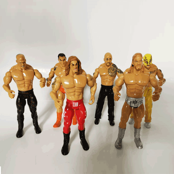 WWE PACK OF 6 FIGURE SET & MODELS