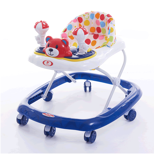 FOLDABLE BABY WALKER WITH MUSICAL TRAY