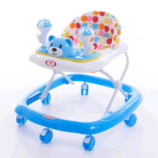 FOLDABLE BABY WALKER WITH MUSICAL TRAY