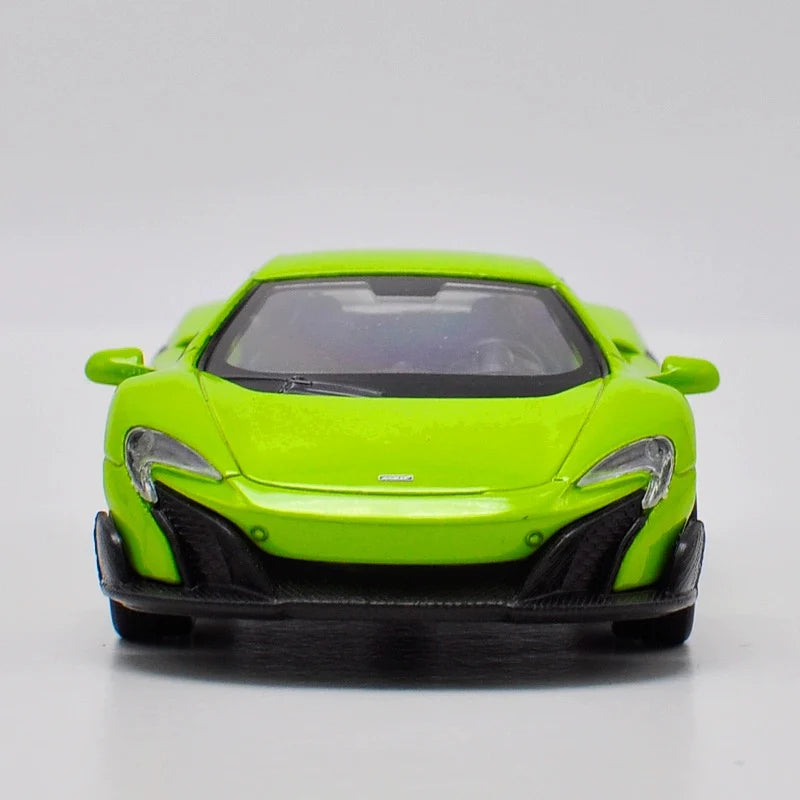 1:36 PULL BACK MCLAREN 675 LI DIECAST METAL ALLOY CAR