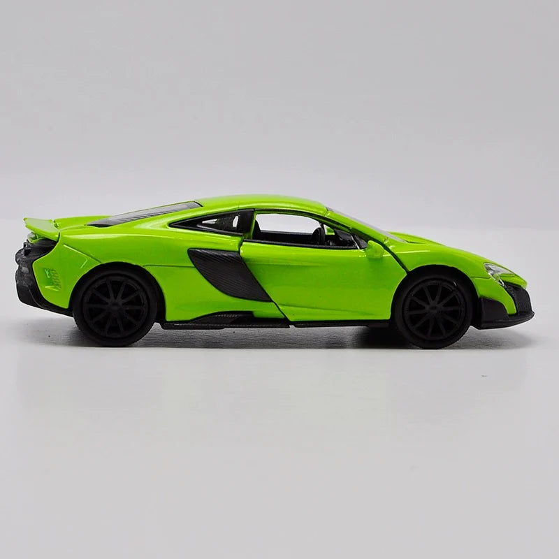 1:36 PULL BACK MCLAREN 675 LI DIECAST METAL ALLOY CAR