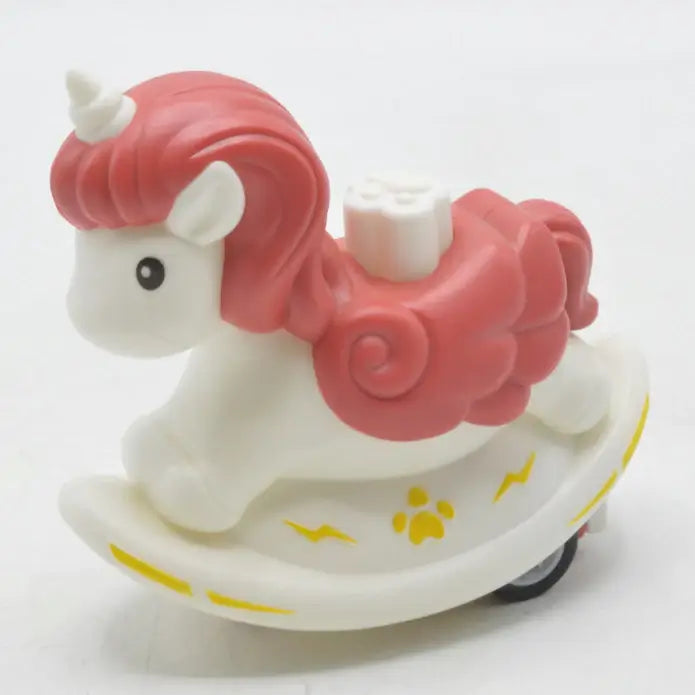 UNICORN PUSH & RUN FORWARD TOY