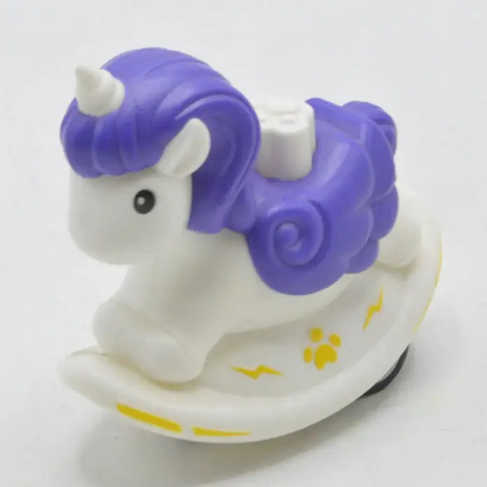 UNICORN PUSH & RUN FORWARD TOY