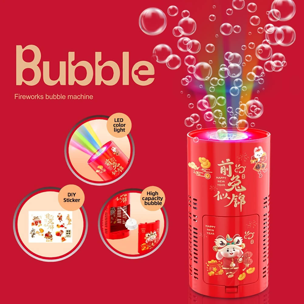 20 HOLE FIREWORKS BUBBLE MACHINE