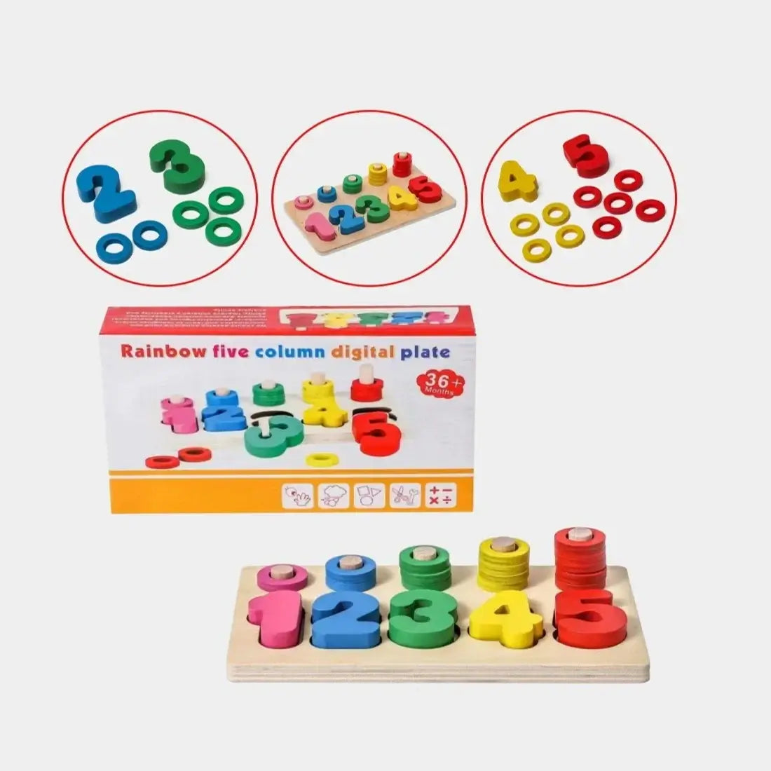 EDUCATIONAL ASSOCIATION PUZZLE - NUMBERS