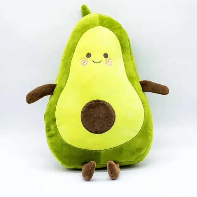 CUTE AVOCADO PLUSH TOY – SOFT AND CUDDLY COMPANION