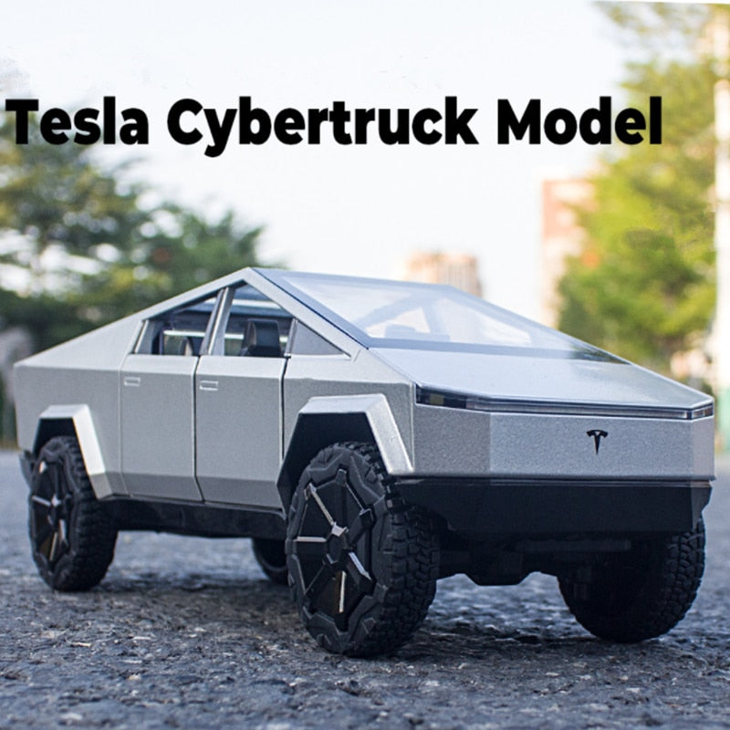 1:24 TESLA CYBERTRUCK ALLOY DIECAST MODEL