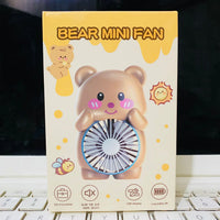 Thumbnail for BEAR PORTABLE SIDE TABLE CHARGING MINI HAND FAN