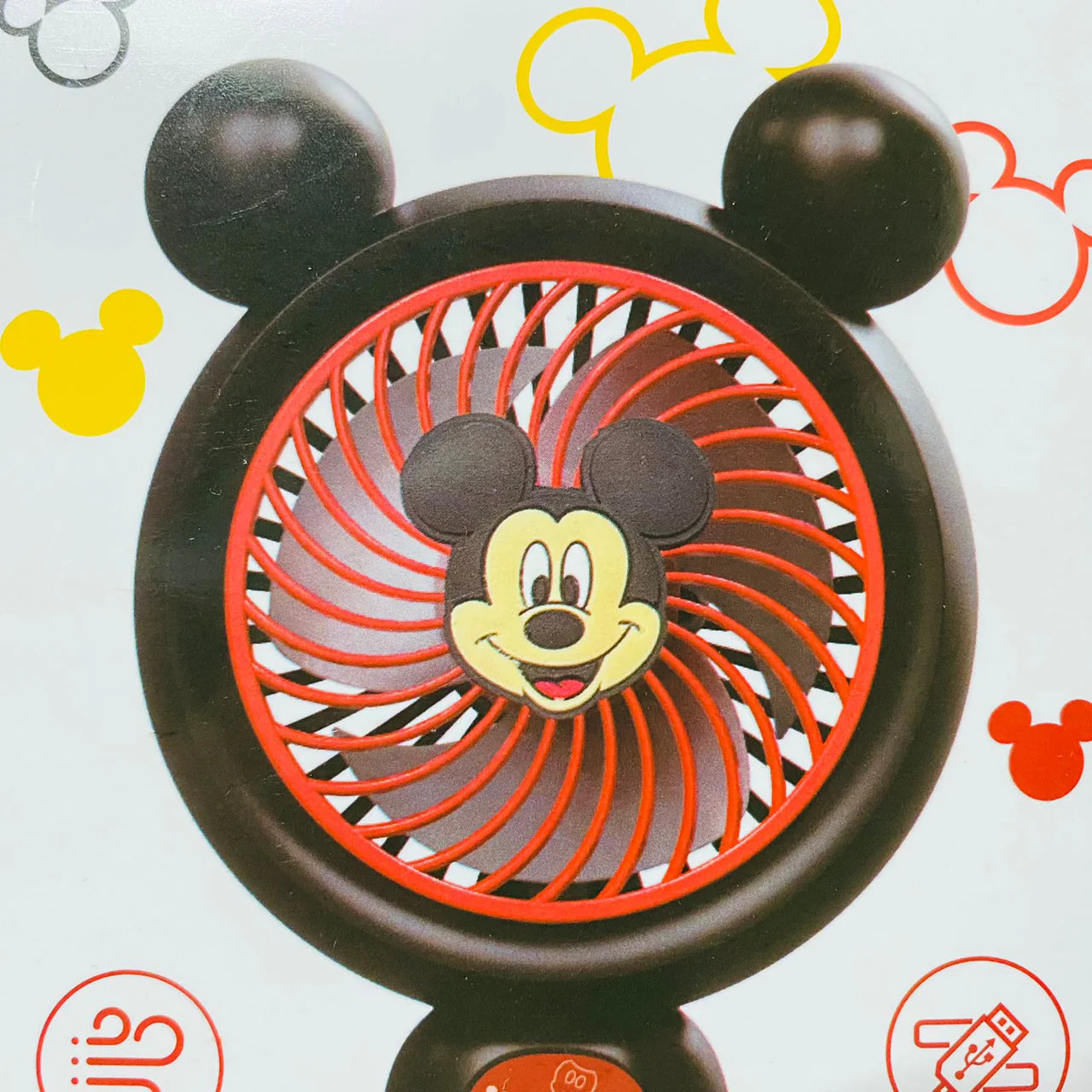 MICKEY MOUSE PORTABLE CHARGING MINI HAND FAN