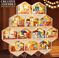 Thumbnail for 6 IN 1 DIY MINI CREATIVE DOLL HOUSE