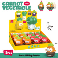 Thumbnail for PUSH & GO VEGETABLE TOYS PACK OF 1