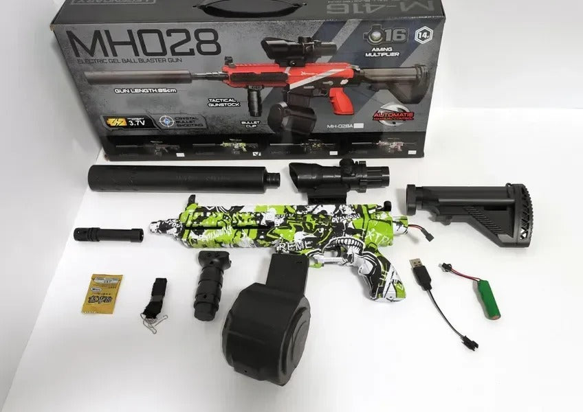 2 IN 1 ELECTRIC WATER ORBEEZ SHOOTING GUN WITH SCOPE