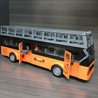 Thumbnail for RC CITY DOUBLE DECKER BUS WITH MUSIC AND LIGHTS    ( PACK OF 1 )
